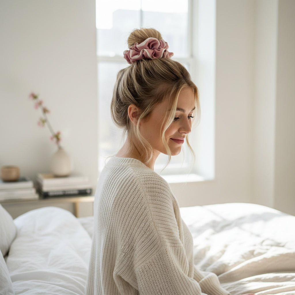 Rose Ruffle Up Scrunchie