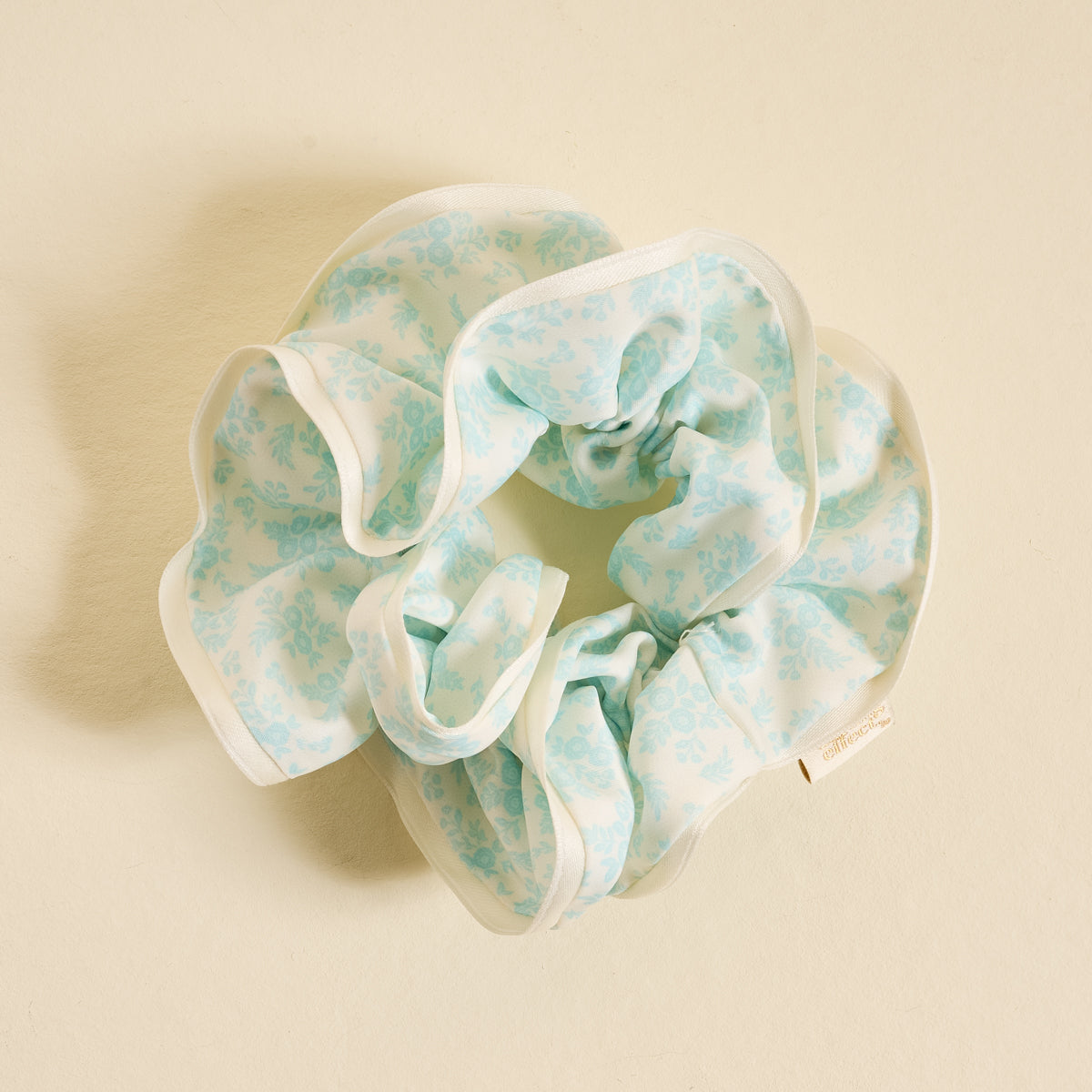Something Blue Ruffle Up Scrunchie