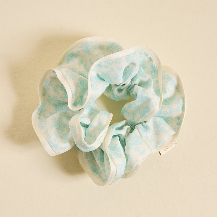 Something Blue Ruffle Up Scrunchie