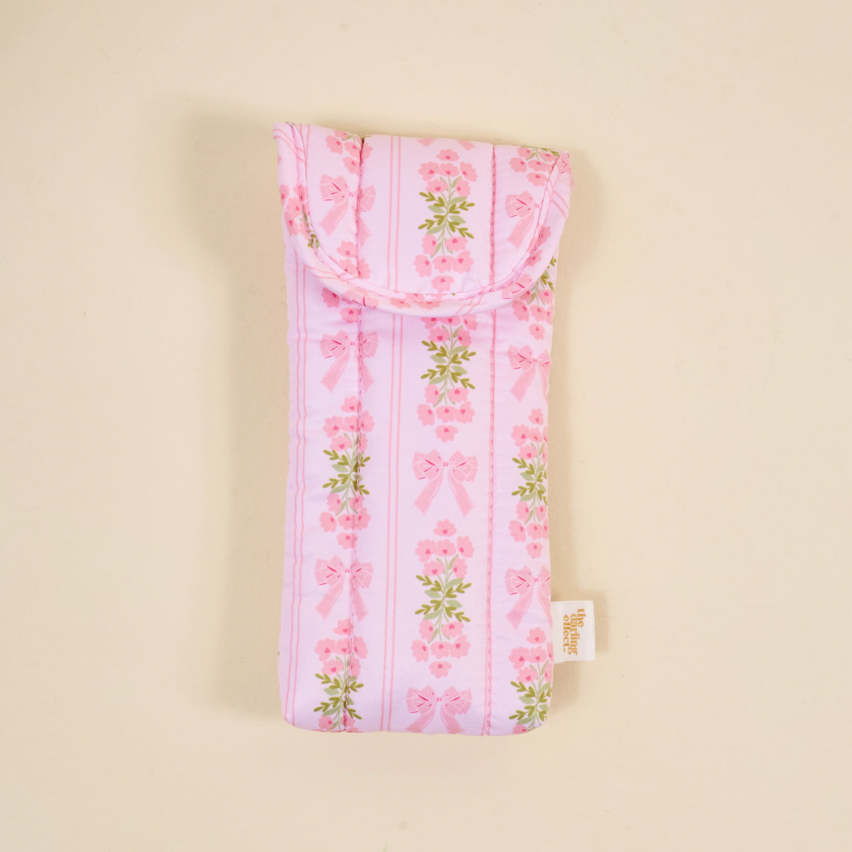 Oh So Fancy Pink Puffy Sunglasses Case