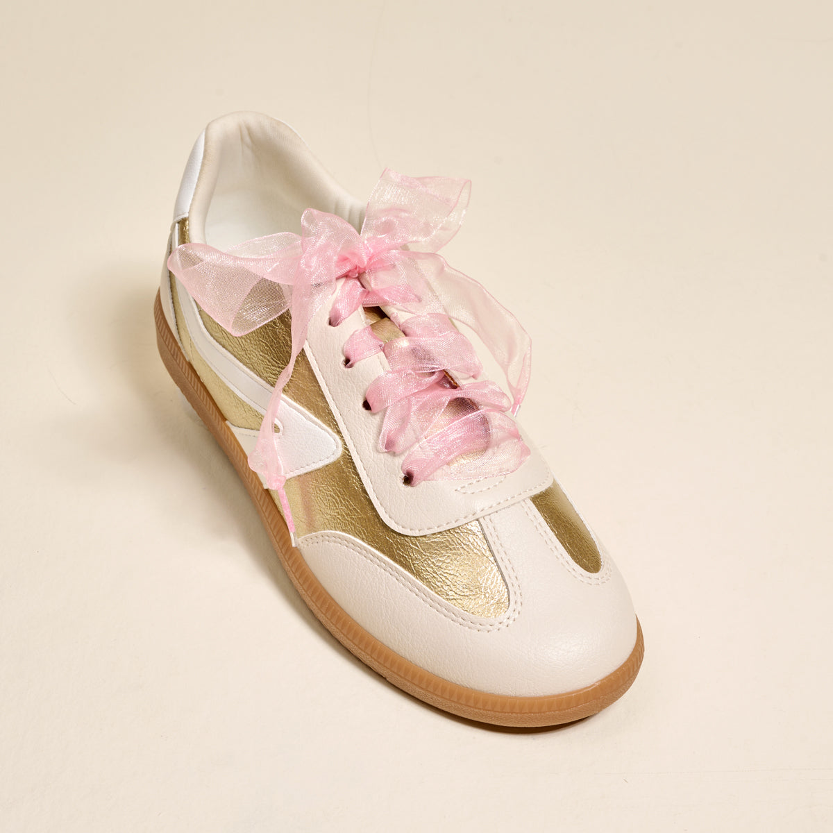 Sheer Pink Step It Up Shoelaces