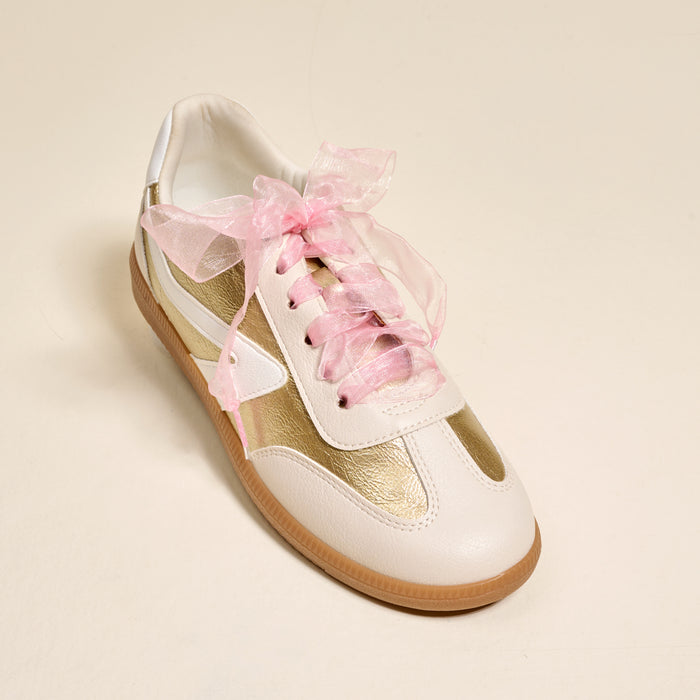 Sheer Pink Step It Up Shoelaces
