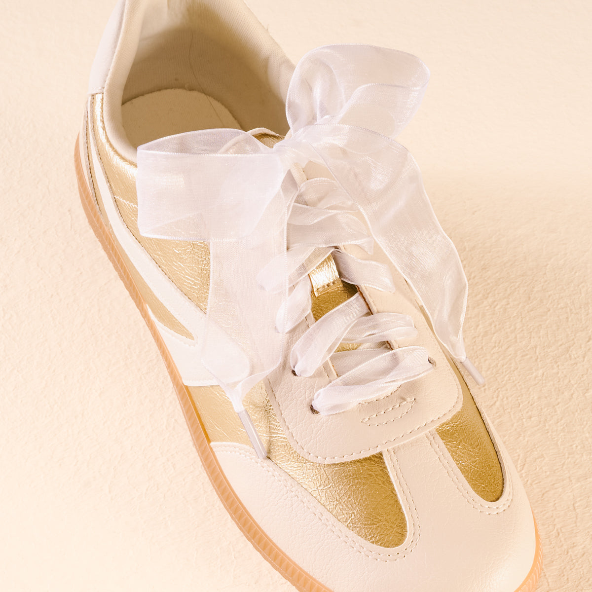 Sheer White Step It Up Shoelaces