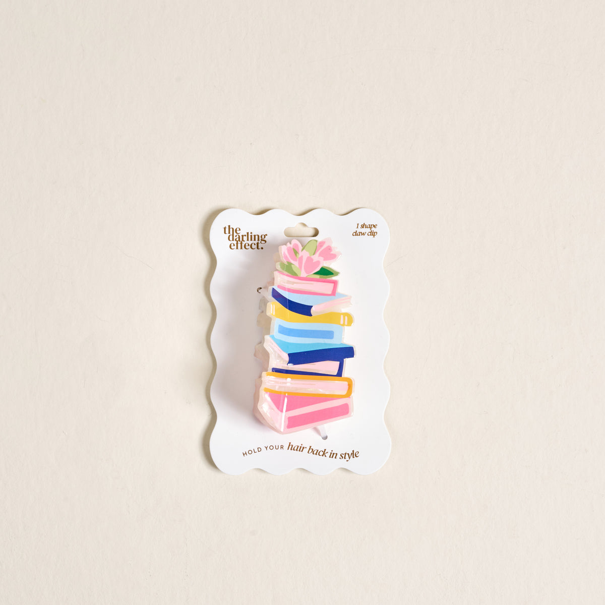 Book Nook Shape Up Claw Clip
