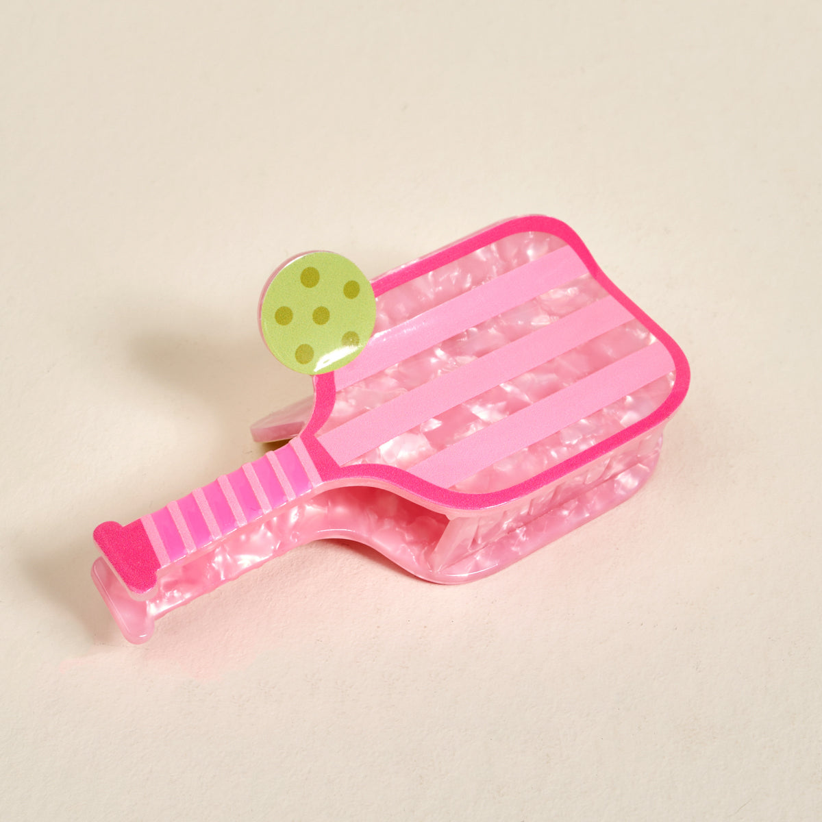 Pickleball Paddle Shape Up Claw Clip