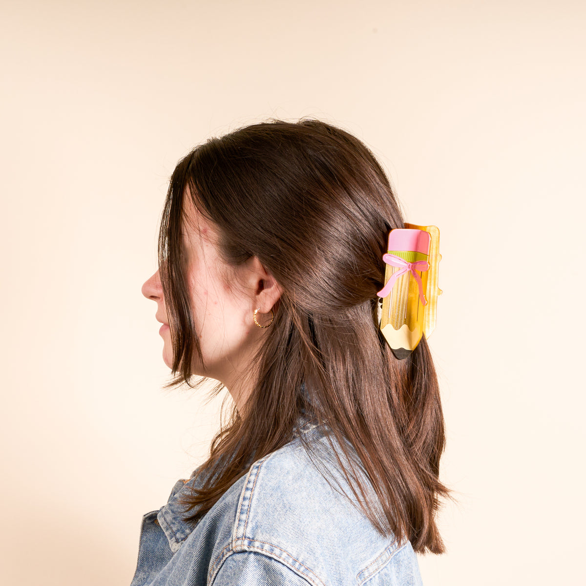 Pencil Me In Shape Up Claw Clip