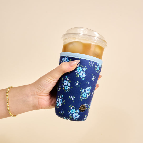 Endless Daydream Navy Sip Savvy Drink Sleeve-Large