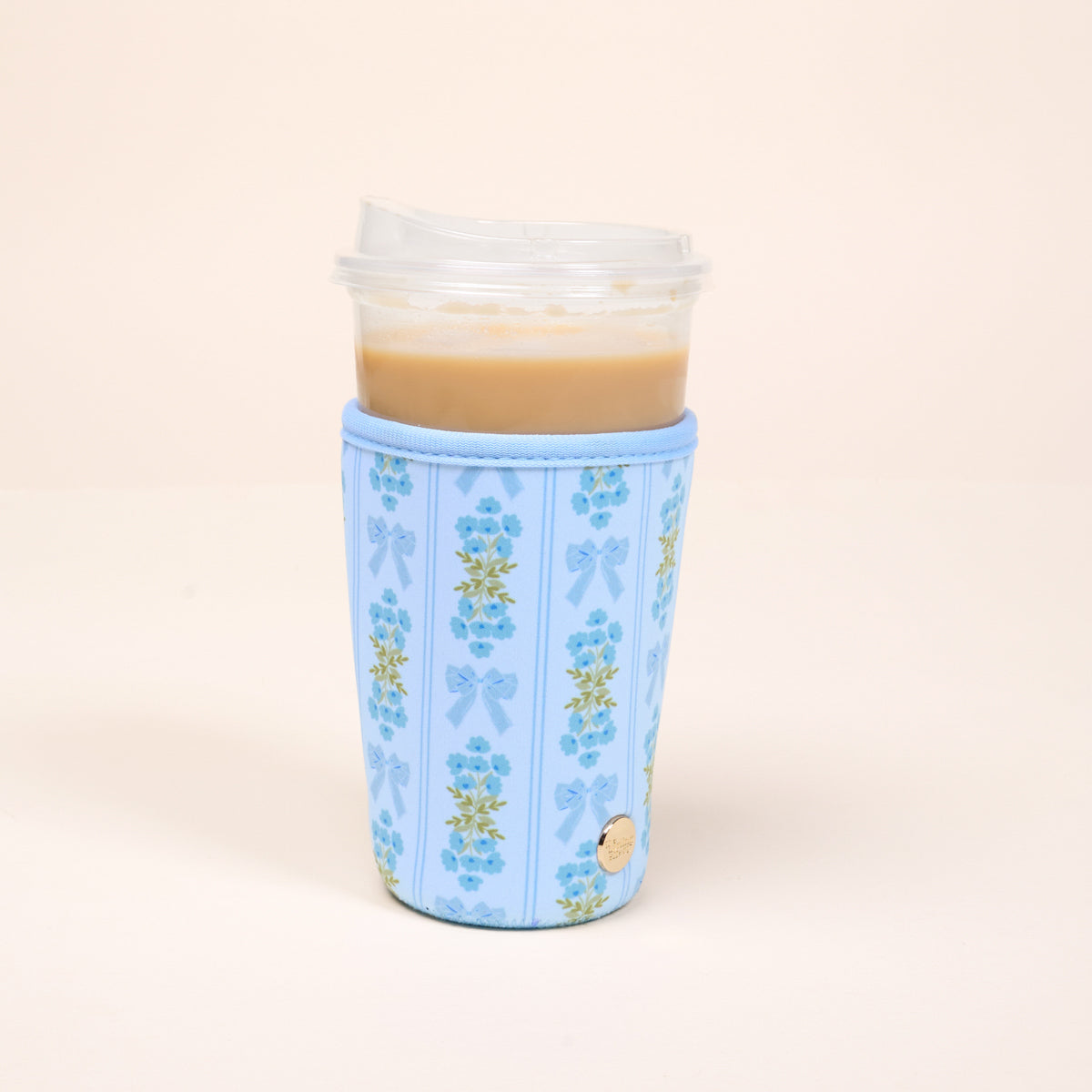 Large-Oh So Fancy Blue Sip Savvy Drink Sleeve