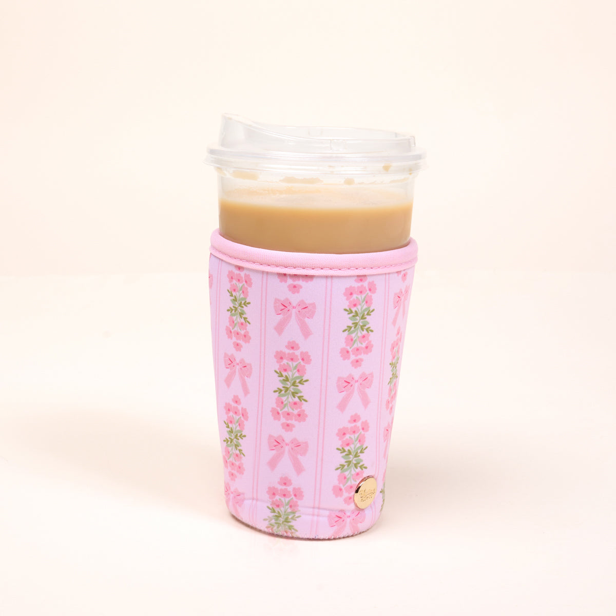 Large-Oh So Fancy Pink Sip Savvy Drink Sleeve