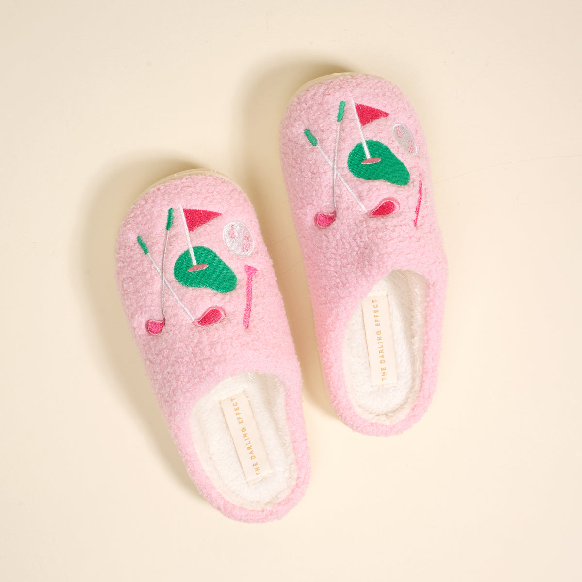 The Golf Edit Fuzzy Slippers