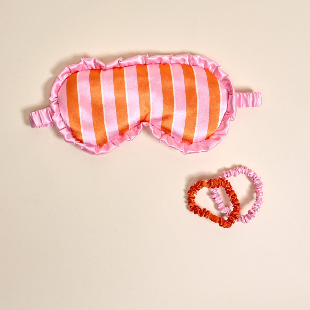 Sicily Stripes Pink Beauty Sleep Mask