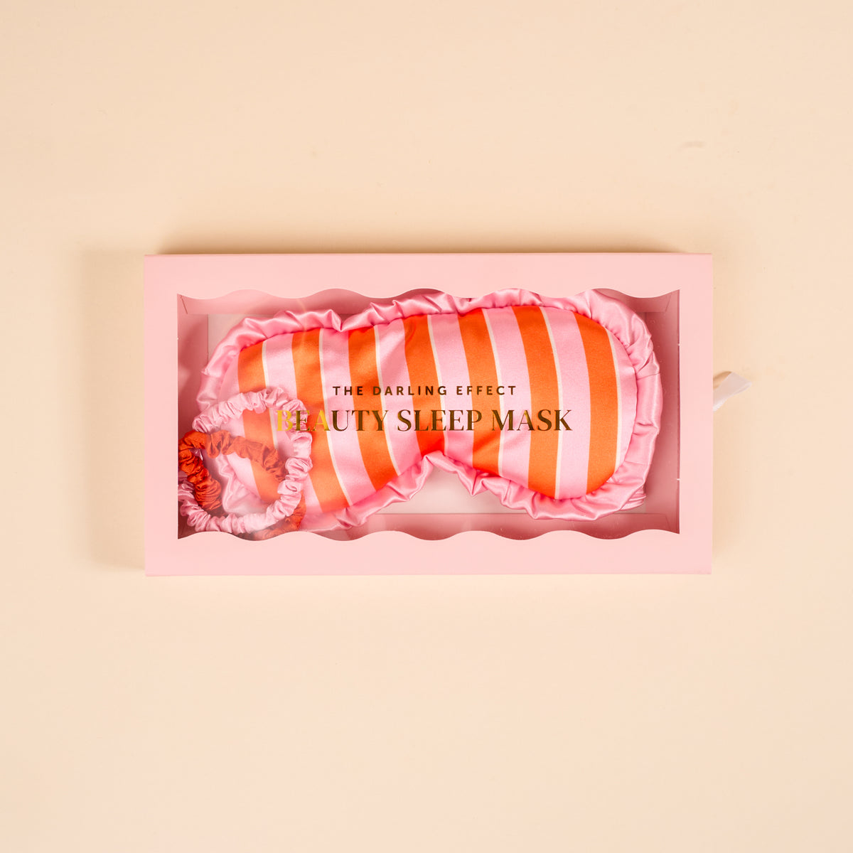 Sicily Stripes Pink Beauty Sleep Mask