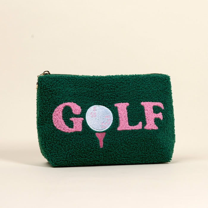 Golf Teddy Pouch