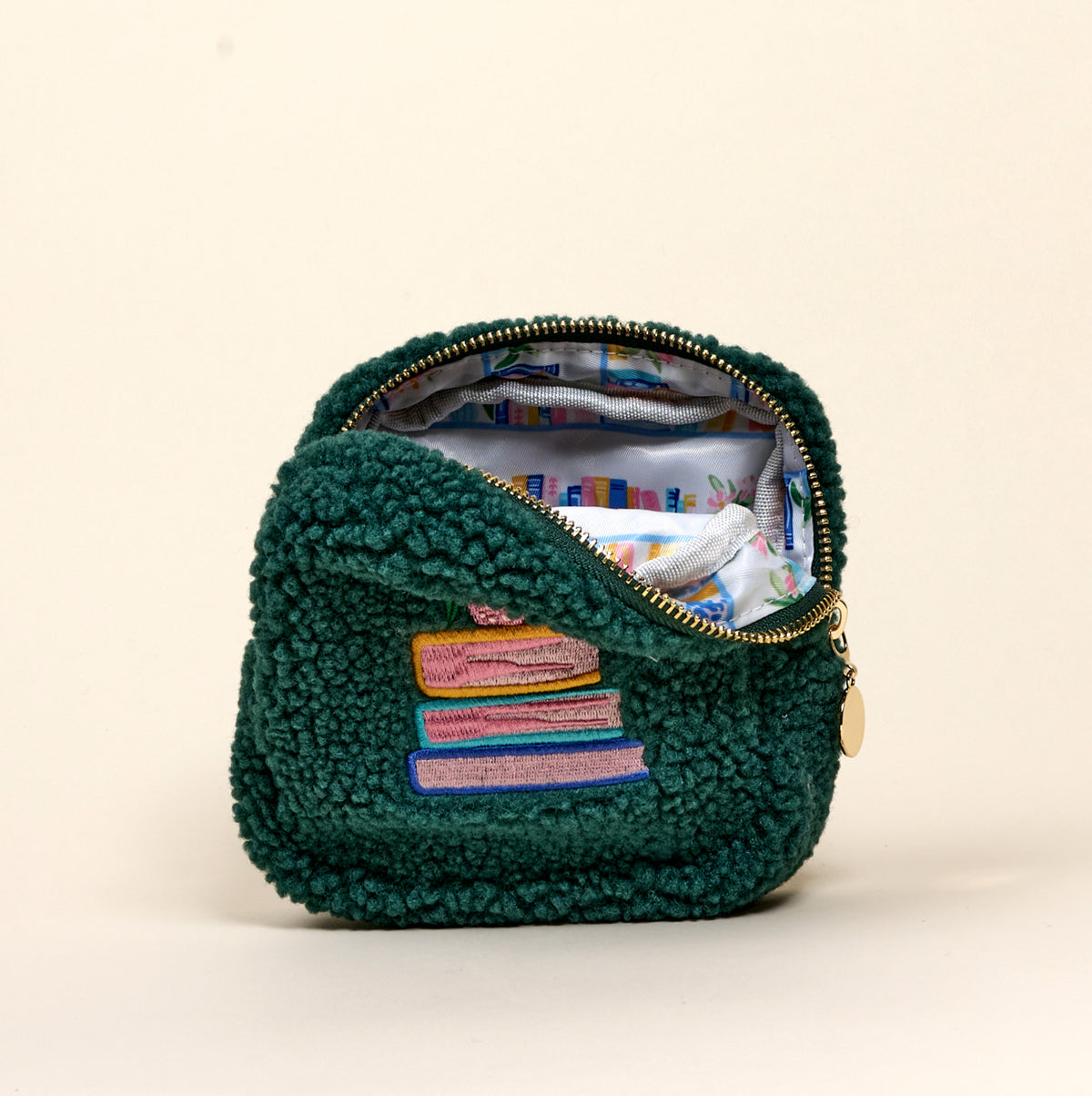 Square Book Nook Teddy Pouch