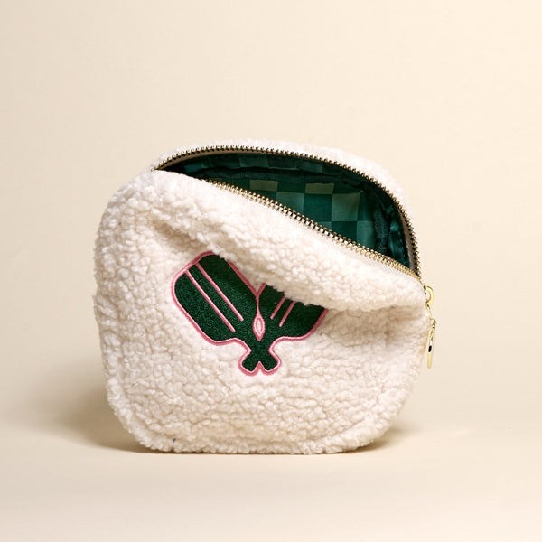 Square Pickleball Paddles Teddy Pouch