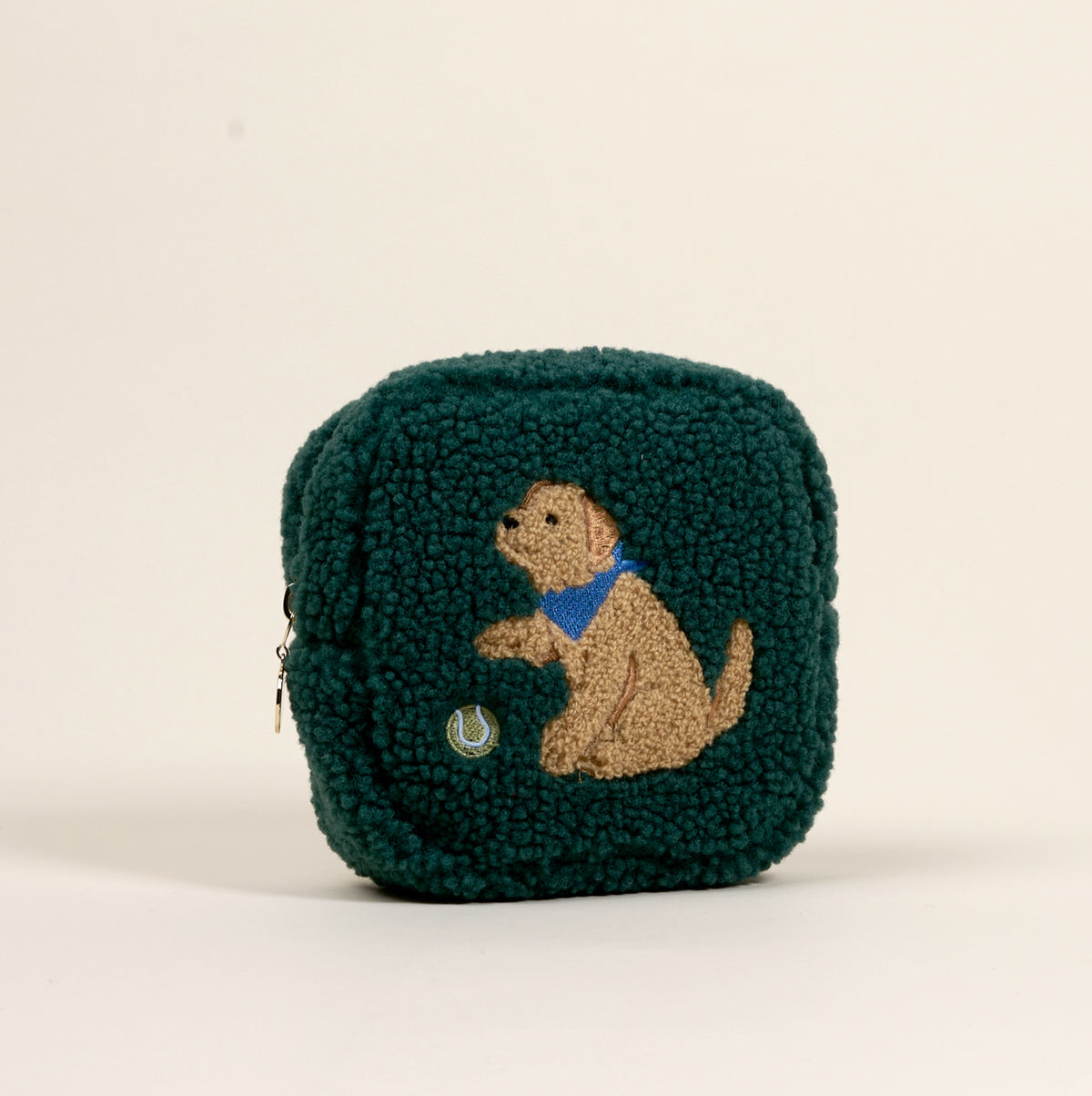 Square Puppy Playtime Teddy Pouch