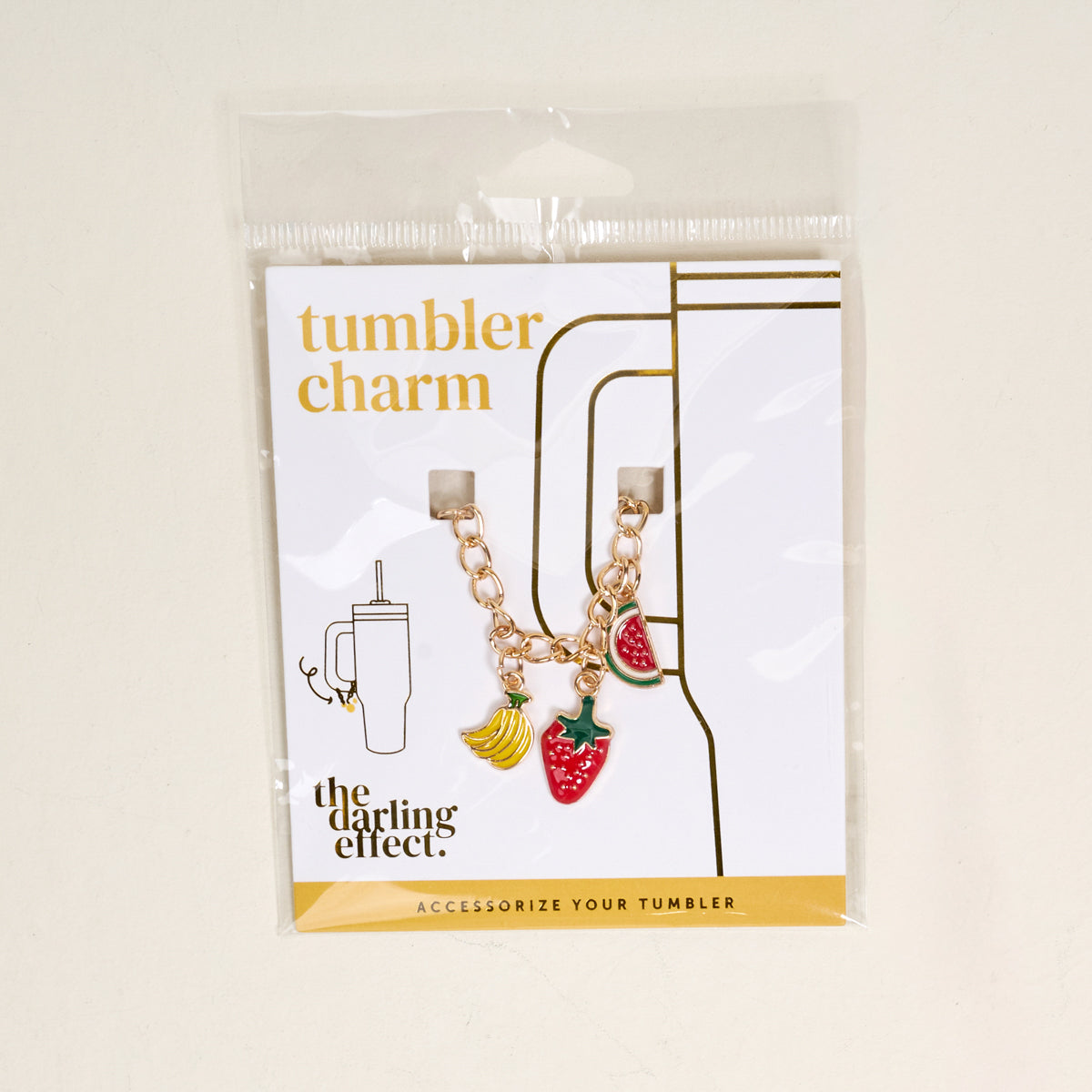 Fruit Fusion Tumbler Charm