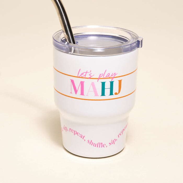 Let's Play Mahj 2 oz Tiny Tumbler