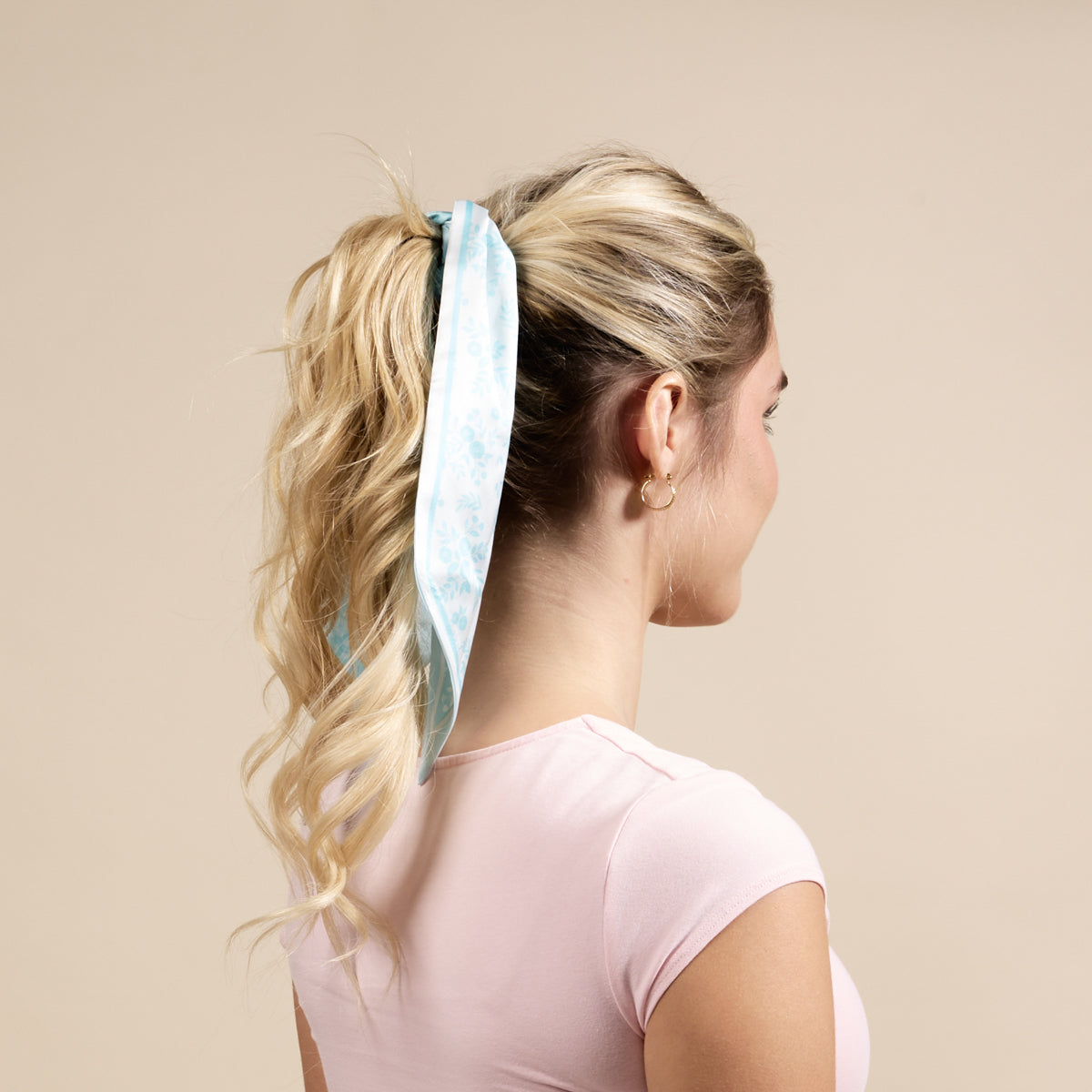 Something Blue Twirl & Tie Scarf Accessory