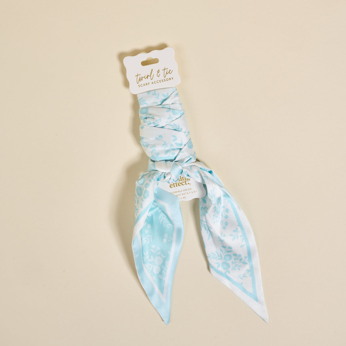 Something Blue Twirl & Tie Scarf Accessory