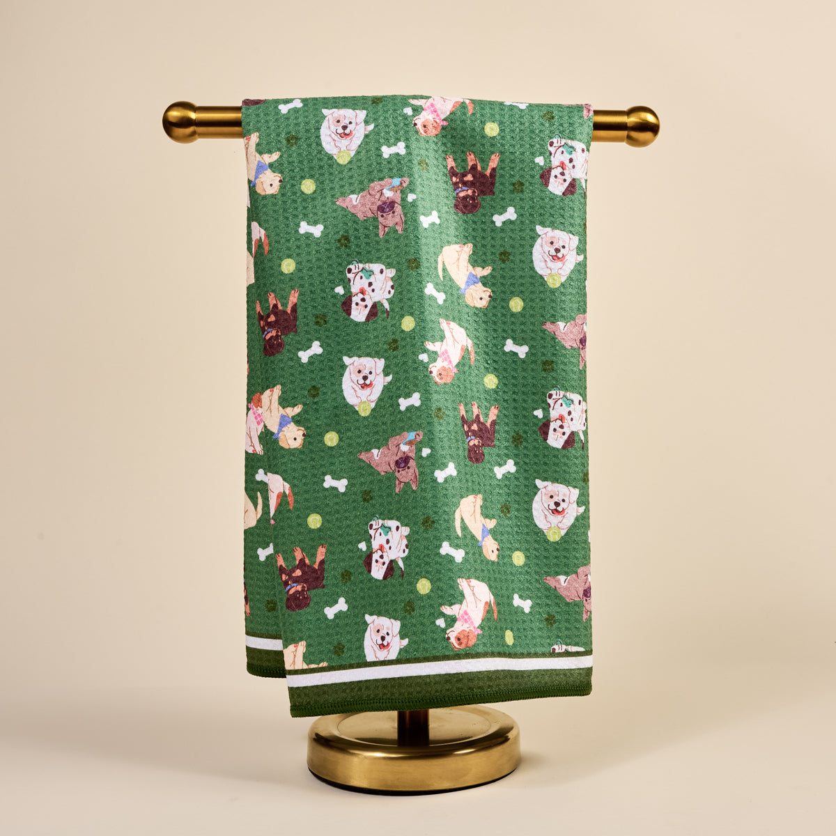 Dog Days Waffle Tea Towel