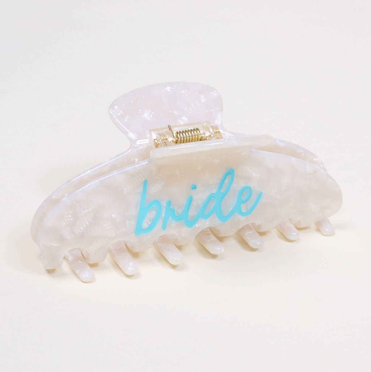 Bridal Word Up Claw Clip