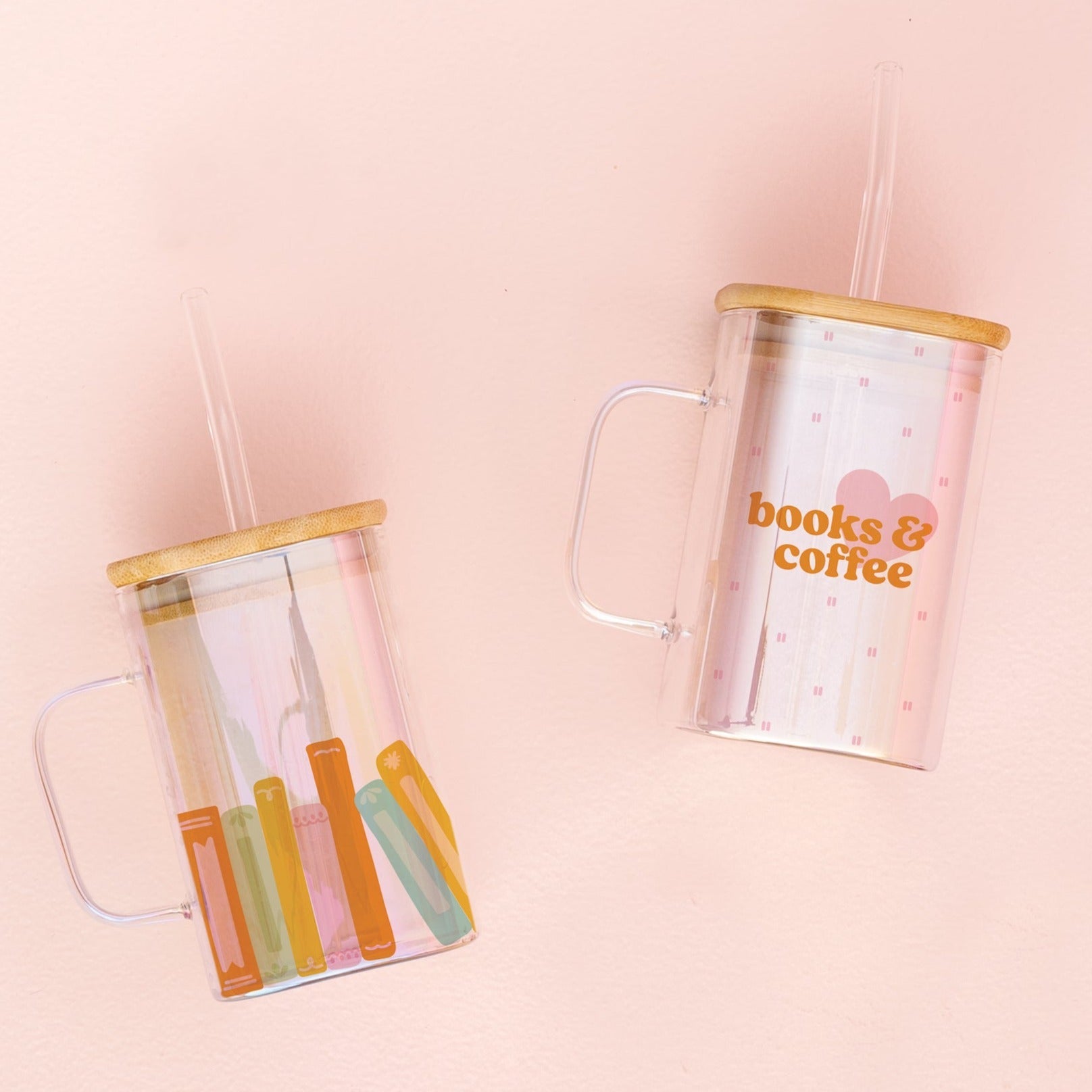 Square Glass Cup - Booktok