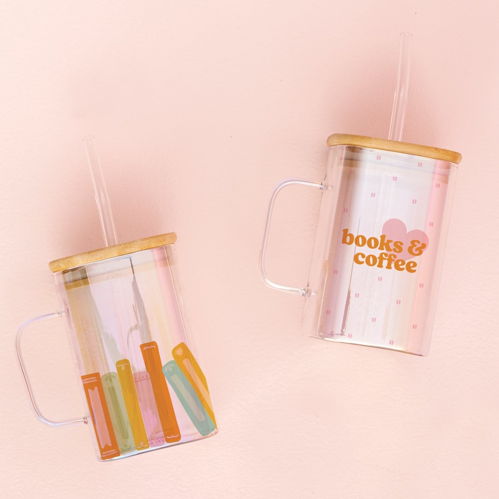 Square Glass Cup - Booktok