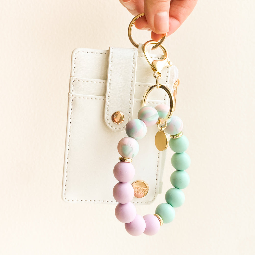 Hoppy Spring Hands-Free Keychain Wristlet