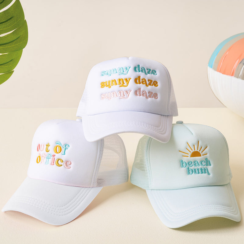 Beach Bum Trucker Hat