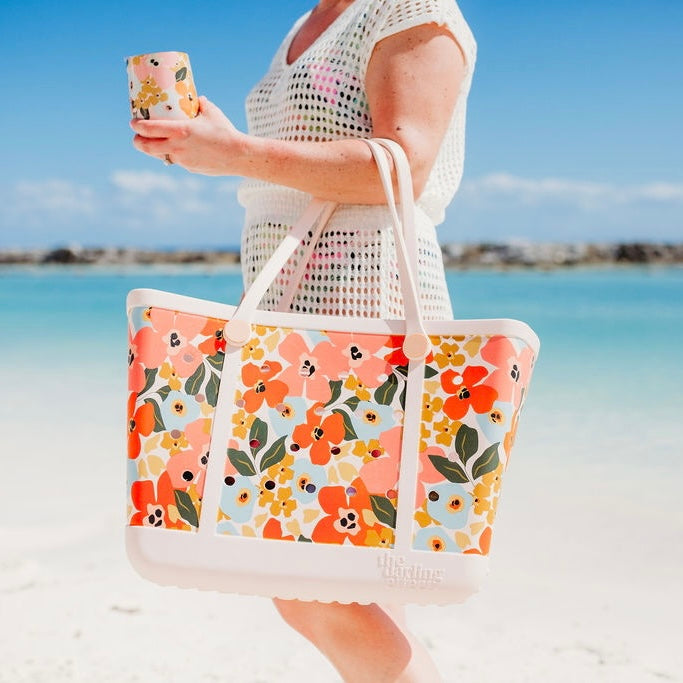 Carry-It-All Tote Bag- Lil' Floral Delight