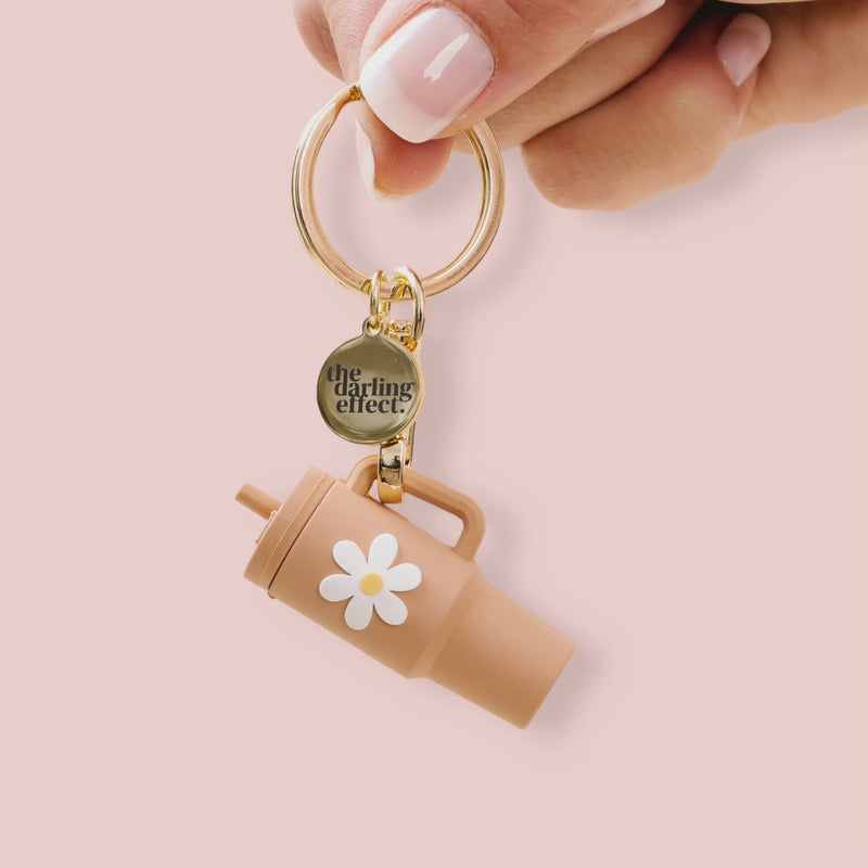 Sandstone Tiny Tumbler Keychain