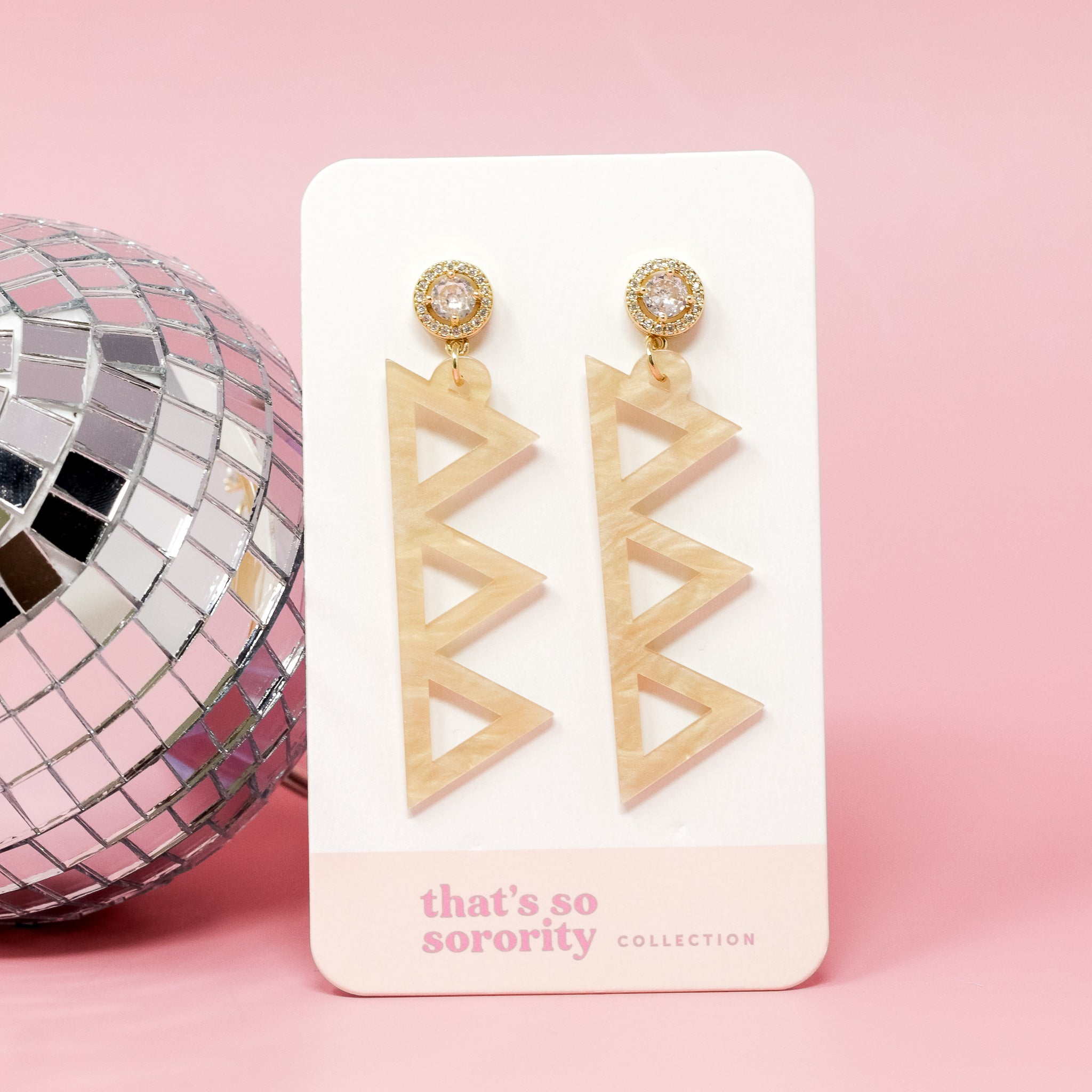 Sorority Acrylic Earrings - 19 Chapters Available!