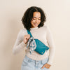 All You Need Belt Bag with Hair Scarf - Brilliant Teal