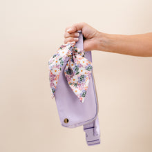 Load image into Gallery viewer, All You Need Belt Bag with Hair Scarf - Luxe Lilac
