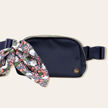 Load image into Gallery viewer, All You Need Belt Bag with Hair Scarf - Navy
