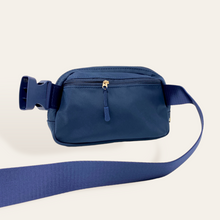 Load image into Gallery viewer, All You Need Belt Bag with Hair Scarf - Navy
