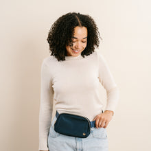 Load image into Gallery viewer, All You Need Belt Bag with Hair Scarf - Navy
