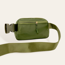 Load image into Gallery viewer, All You Need Belt Bag with Hair Scarf - Olive Green
