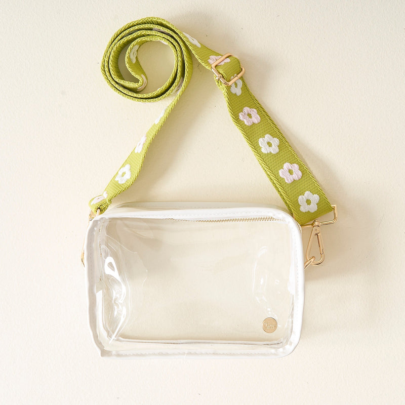 Green Clear Crossbody Bag