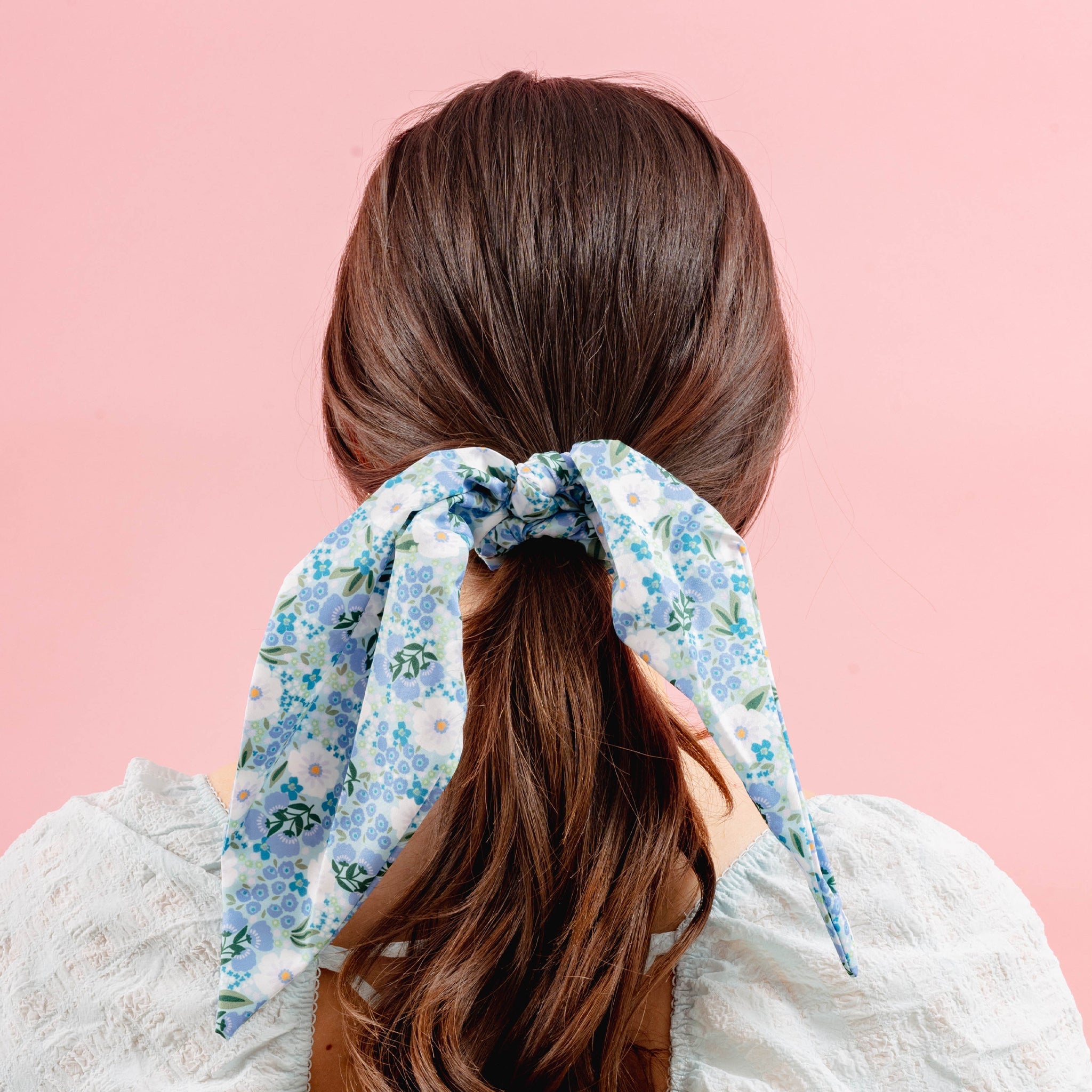 Sweet Meadow Floral Hair Scarf