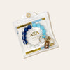 Alpha Xi Delta - GREEK Hands-Free Beaded Keychain Wristlet