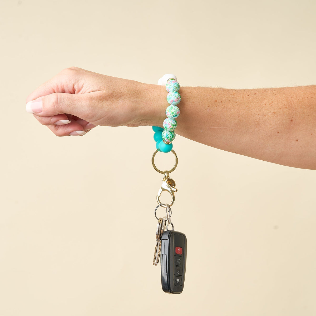 Cabana Crush Hands-Free Keychain Wristlet