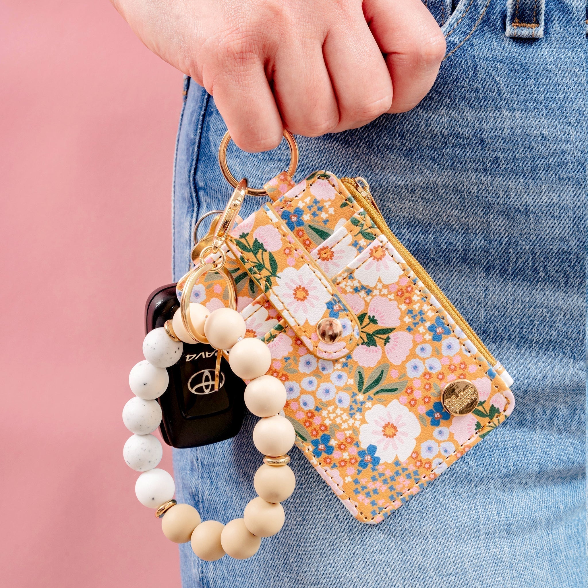 Hands-Free Keychain Wristlet