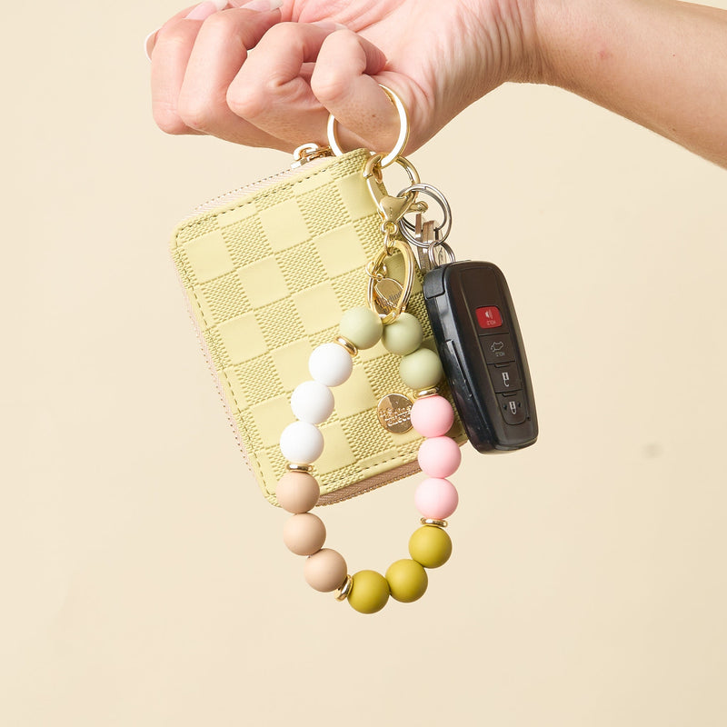 Sweet Pea Hands-Free Keychain Wristlet