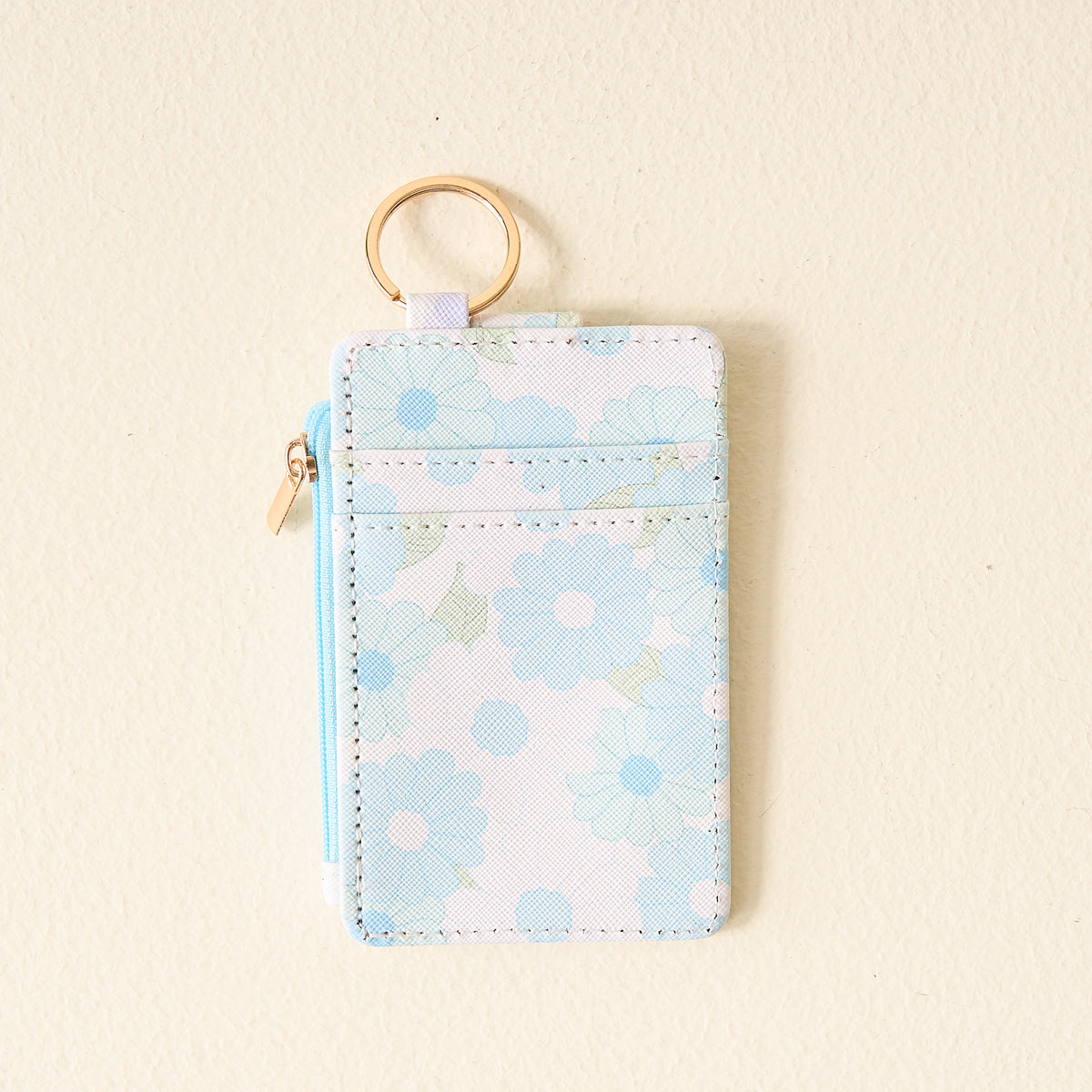 Daisy Craze Aqua Keychain Wallet