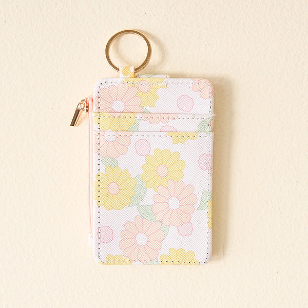 Daisy Craze Peach Keychain Wallet