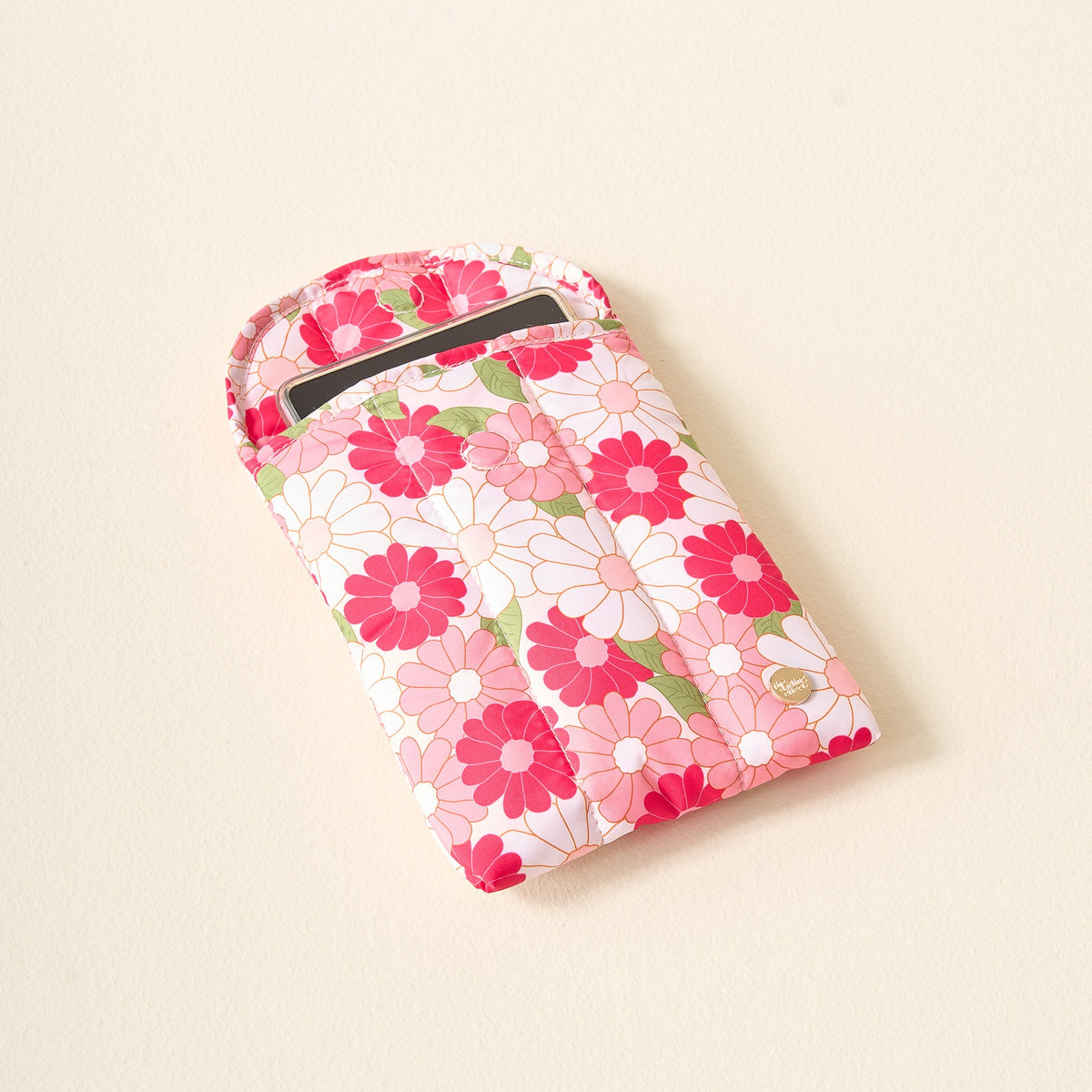 Daisy Craze Hot Pink Kindle Sleeve