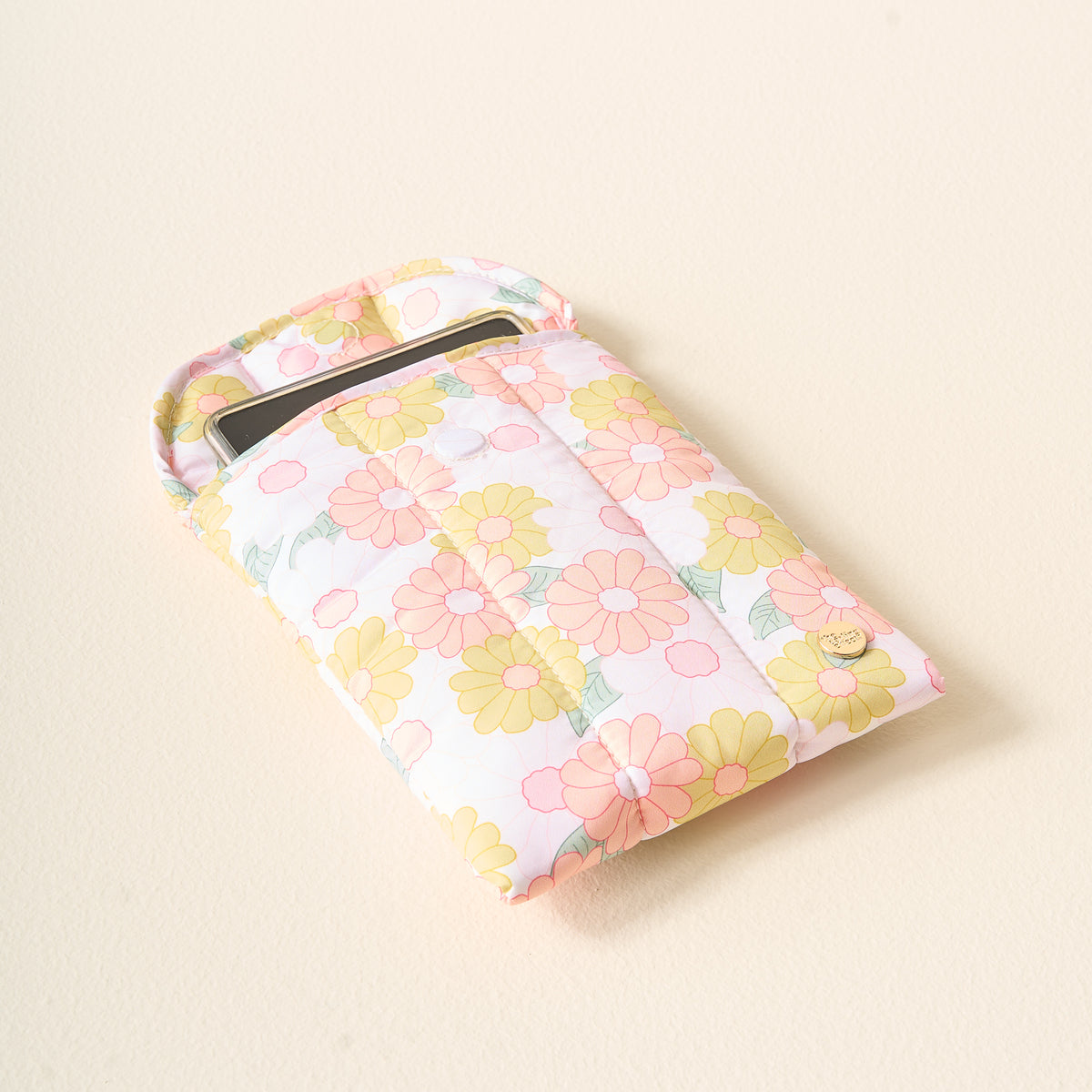 Daisy Craze Peach Kindle Sleeve