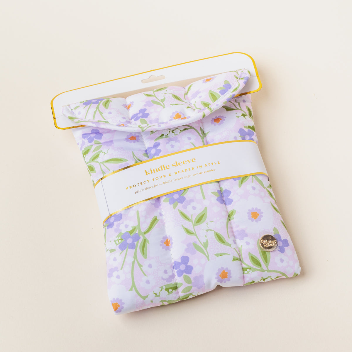 Floral Haven Lilac Kindle Sleeve